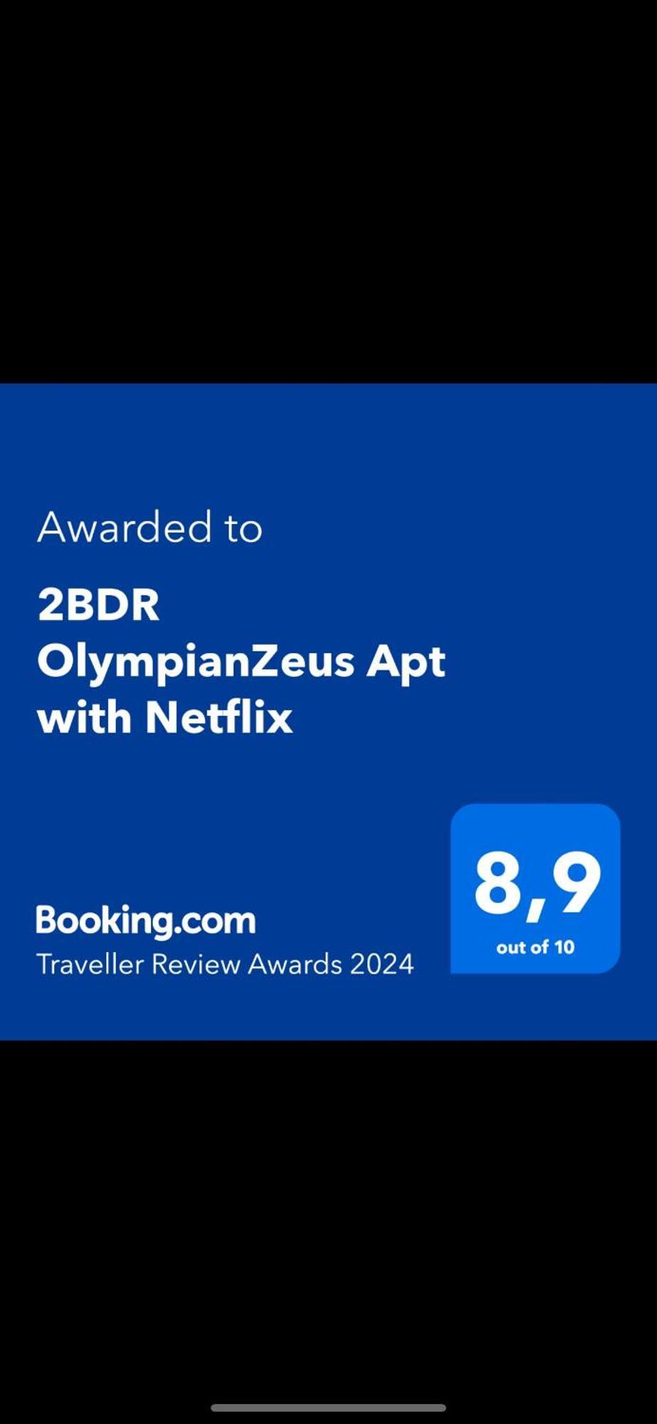 2Bdr Olympianzeus Apt With Netflix Athen Eksteriør bilde