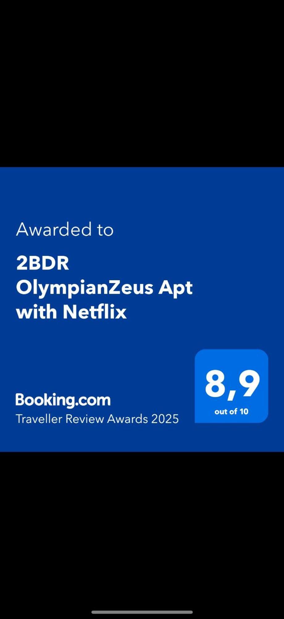 2Bdr Olympianzeus Apt With Netflix Athen Eksteriør bilde